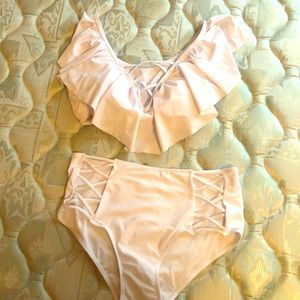 Two piece bathing suit